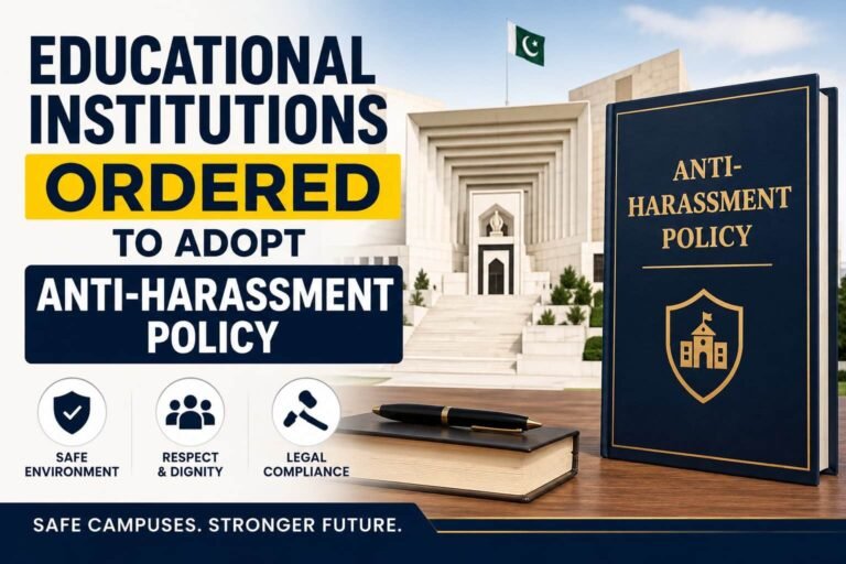 Supreme Court Orders All Educational Institutions to Adopt Anti-Harassment Policy